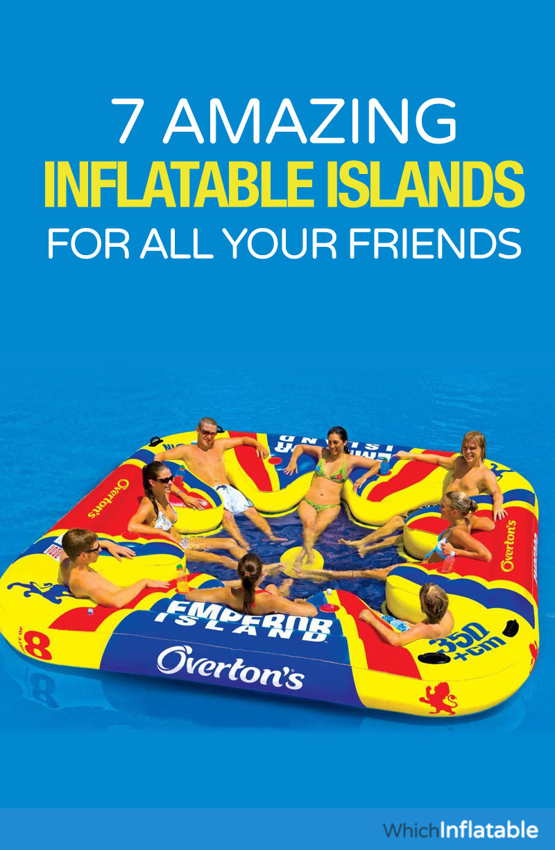 7 Amazing Inflatable Floating Islands for all your Friends