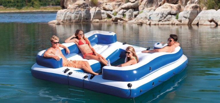 big inflatable raft