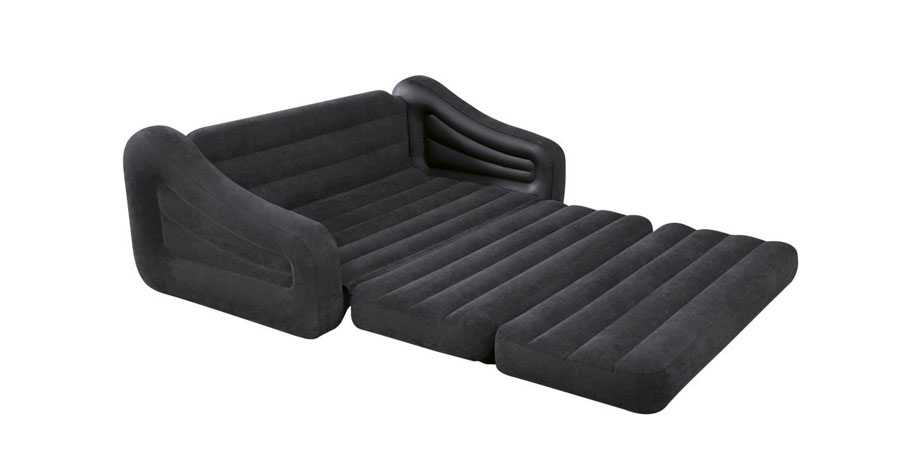 intex queen bed and pull out sofa