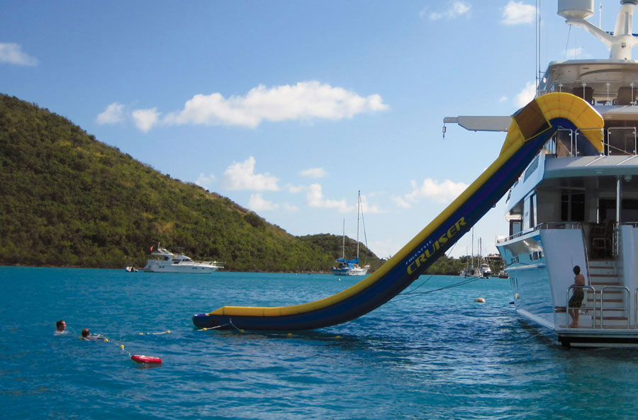 Epic Inflatable Water Slides for the Rich