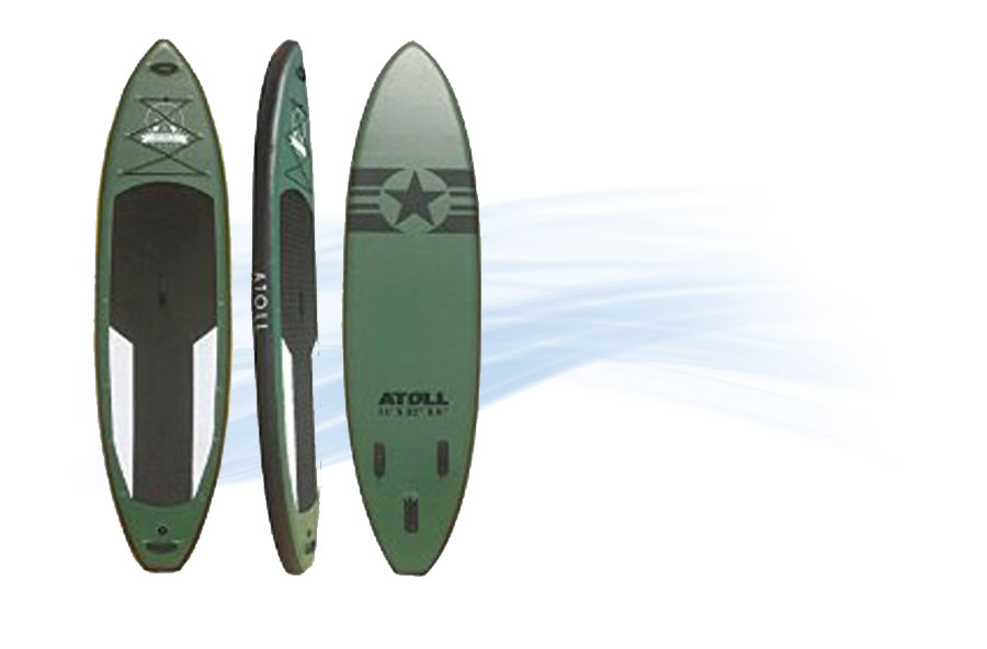 atoll inflatable paddle board