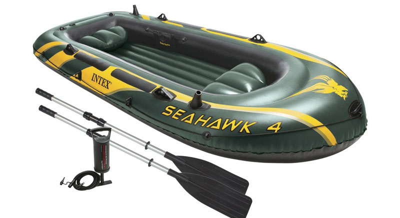 Intex Seahawk 4 Boat Set